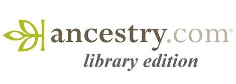Ancestry Logo - ancestry-logo | Sequoyah Regional Library