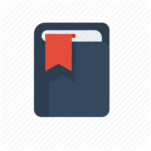 Bookmark Logo - Book, bookmark icon