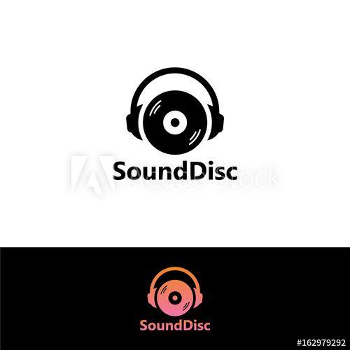 Disk Logo - Sound Disk Logo Template Design this stock vector and explore