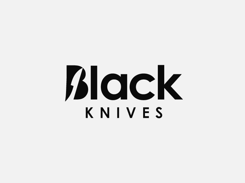 Knives Logo - Black Knives Logo