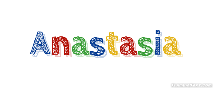 Anastasia Logo - Anastasia Logo. Free Name Design Tool from Flaming Text