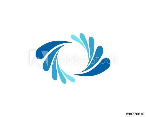 Waterwheel Logo - water wheel splash logo this stock vector and explore similar