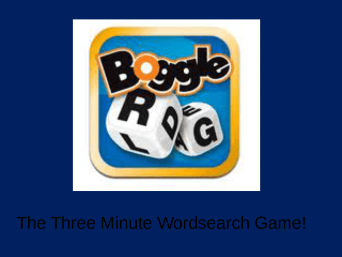 Boggle Logo - Boggle Vocabulary Starter Game for KS2 and KS3 English. Teachwire