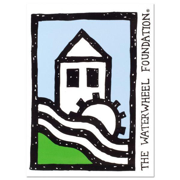 Waterwheel Logo - WaterWheel Logo Window Decal | Shop the Phish Dry Goods Official ...