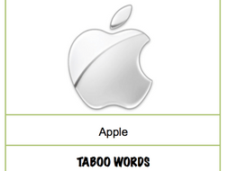 Annotation Logo - Taboo Logo Game help