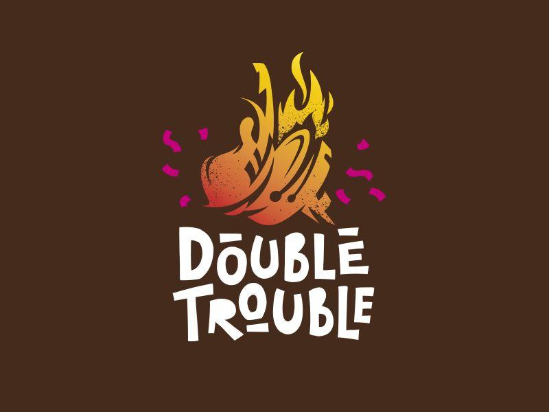 Trouble Logo - Double Trouble Show by Valery Shi | Dribbble | Dribbble