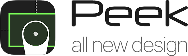 Peek Logo - Peek — one fifty two