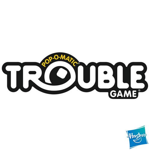 Trouble Logo - Games. -PXTA Distributor, Explosm LTD, 3907 Prince Street