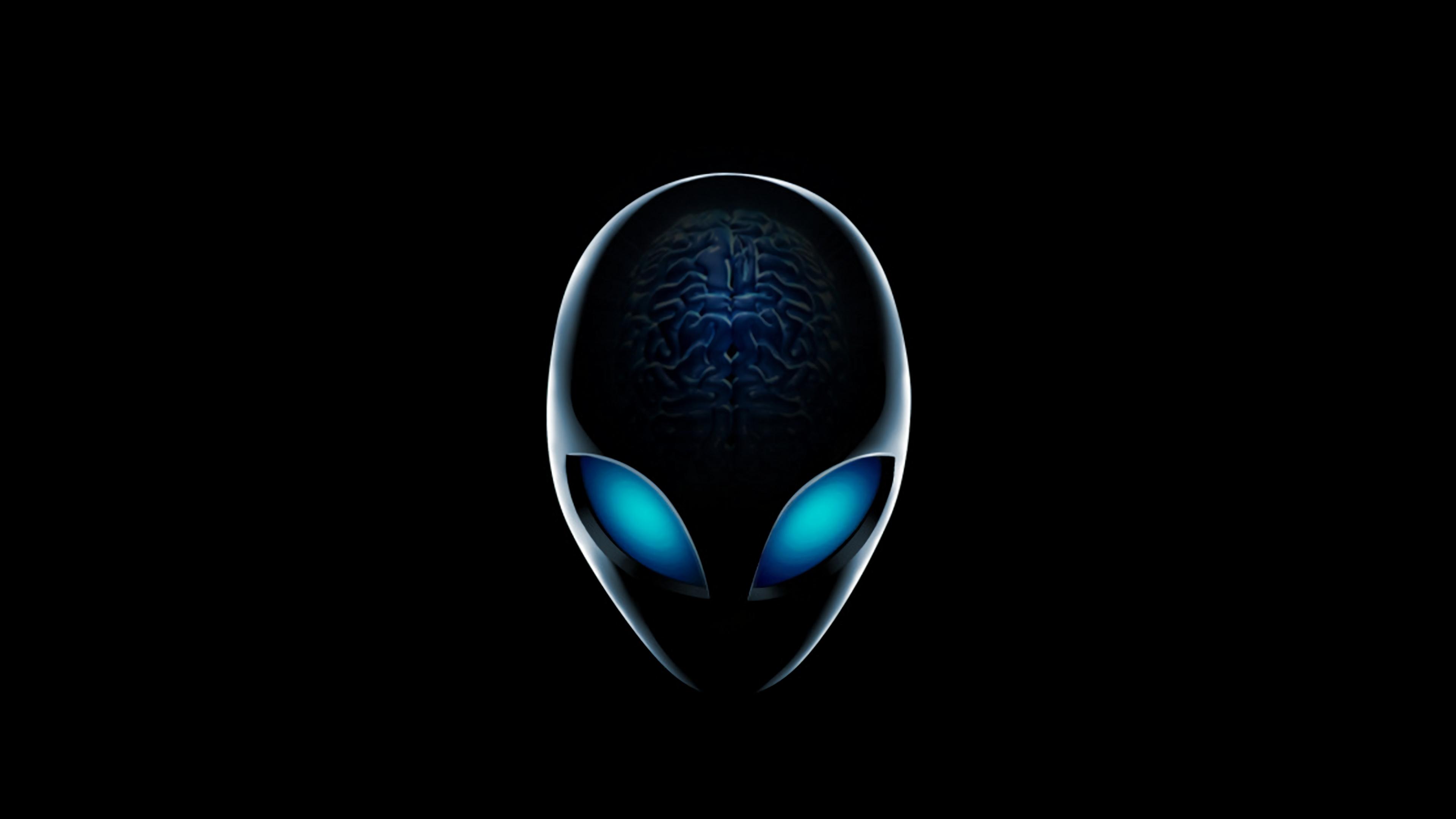 Alienare Logo - Alienware Logo Blue 4K UHD Wallpaper #8103