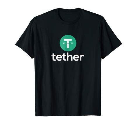 Tether Logo - Amazon.com: Tether USDT Logo Shirt Crypto Currency Digital Coin ...