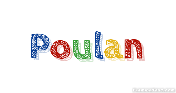 Poulan Logo - France Logo | Free Logo Design Tool from Flaming Text