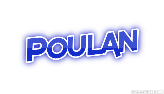 Poulan Logo - France Logo | Free Logo Design Tool from Flaming Text
