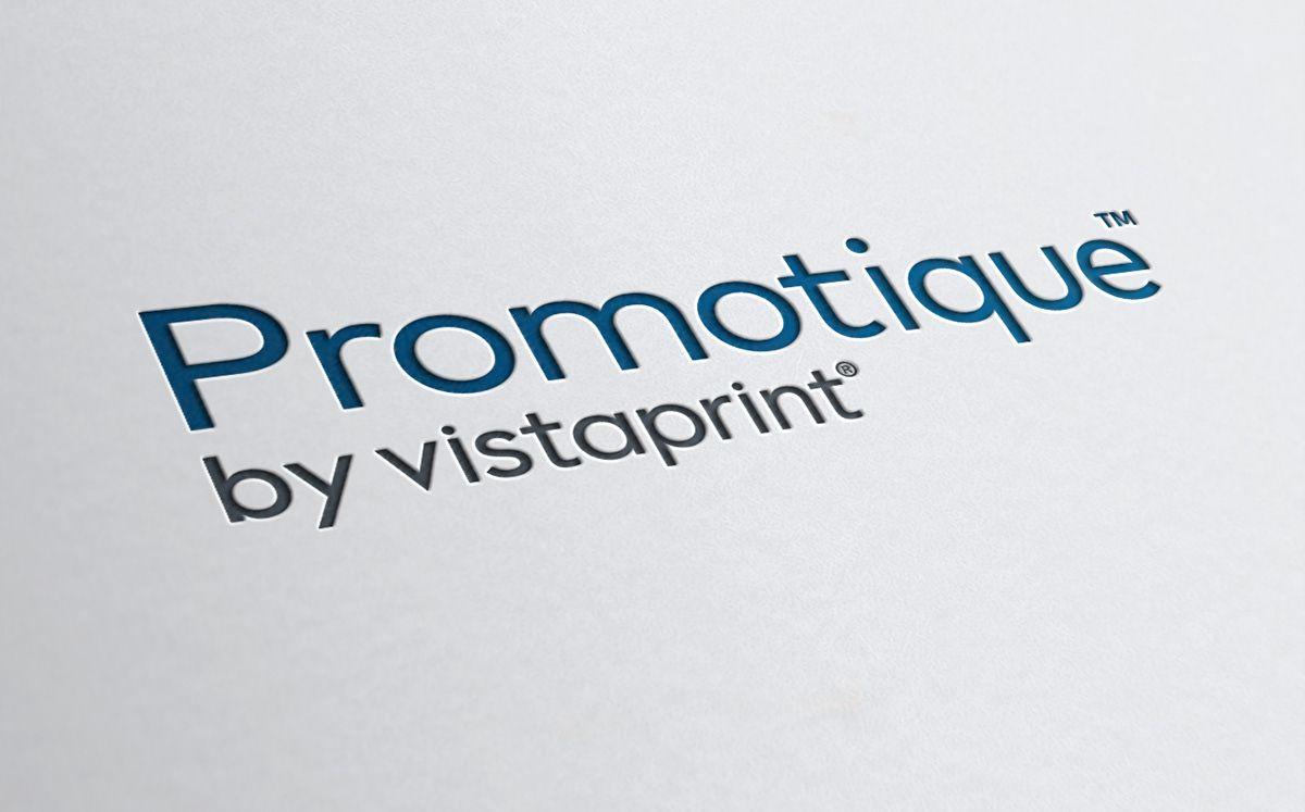 Vistaprint Logo - Promotique by Vistaprint logo design