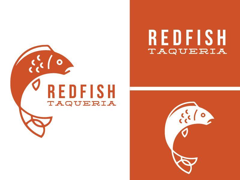 Taqueria Logo - Red Fish Taqueria Logo by Adam Atchley | Dribbble | Dribbble