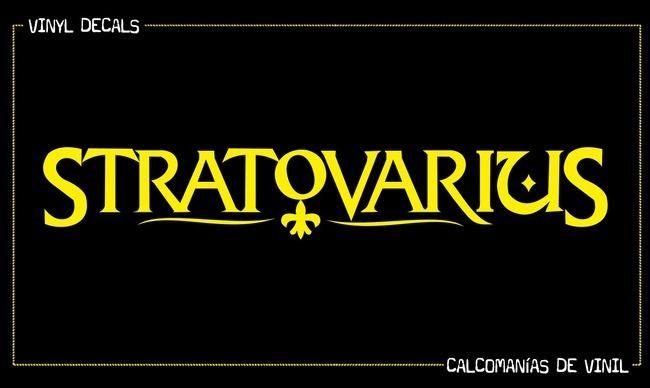 Stratovarius Logo - Stratovarius - Logo 7x1