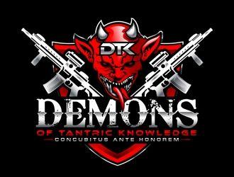 Demons Logo - Demons of Tantric Knowledge logo design - 48HoursLogo.com