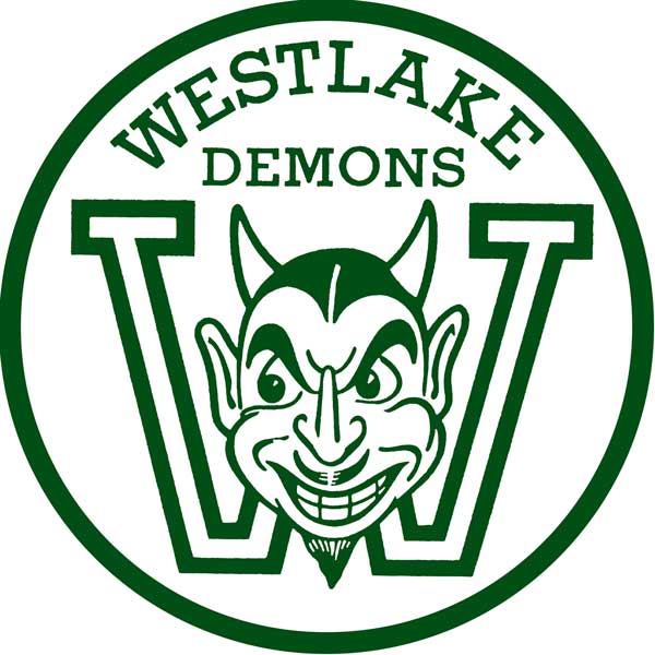 Demons Logo - Vintage Westlake Demons Logo Re-Mastered - TMT Digital