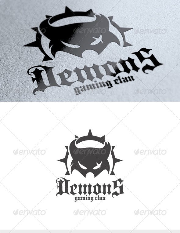 Demons Logo - Demons Logo by Kapacyko | GraphicRiver