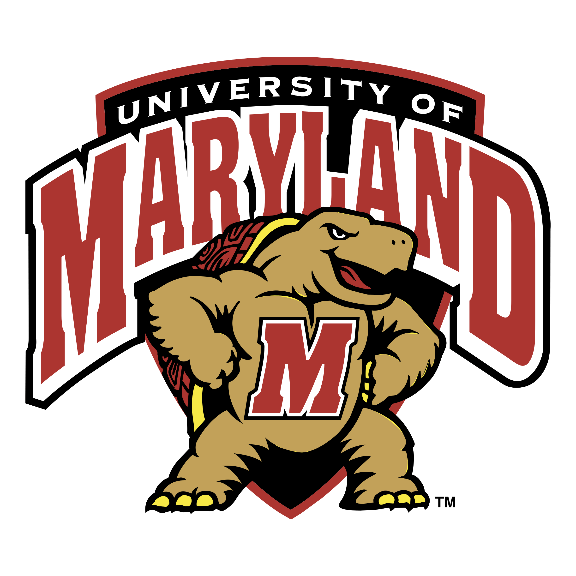 Maryland Logo - Maryland Terps Logo PNG Transparent & SVG Vector