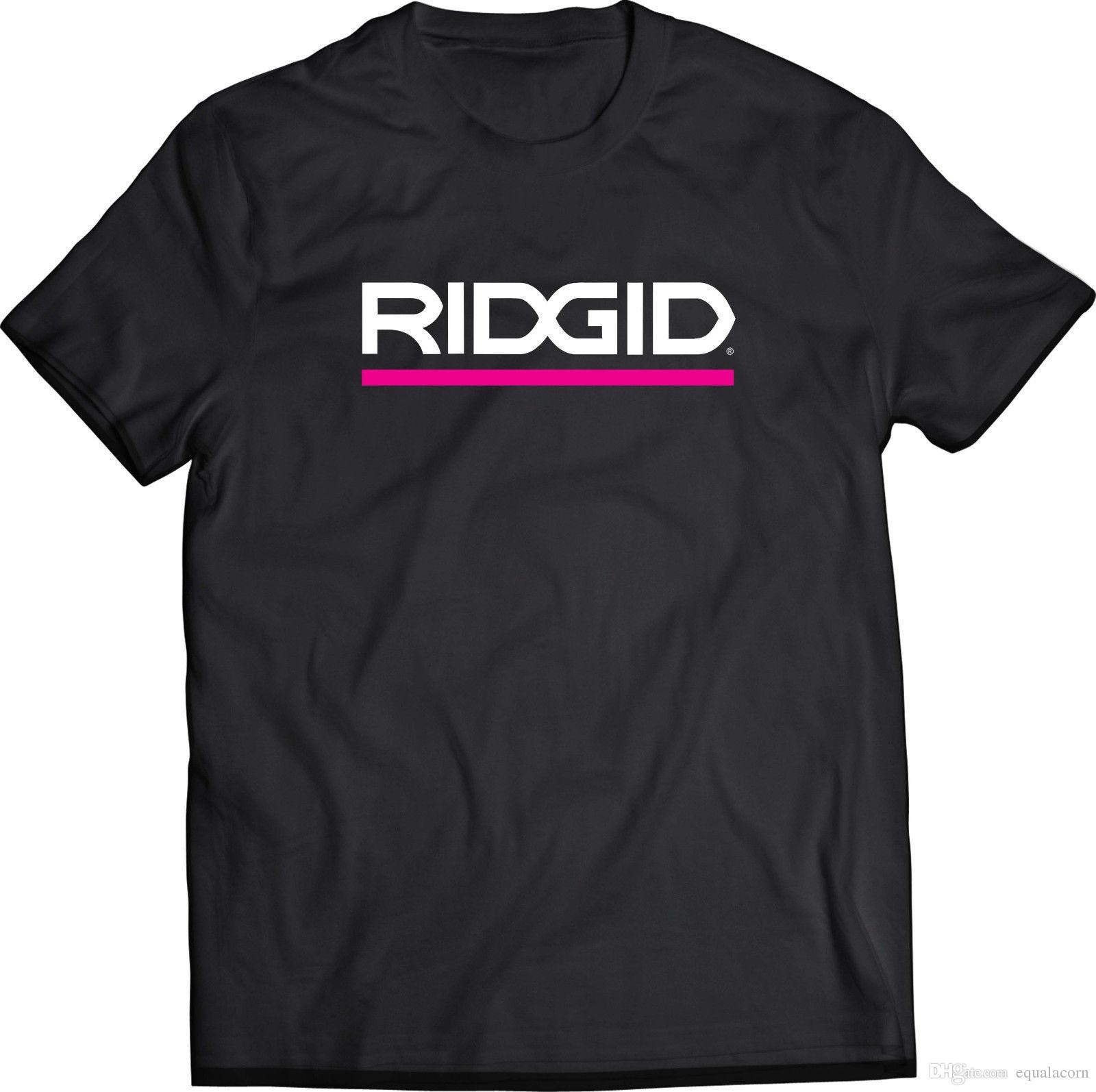RIDGID Logo - RIDGID Logo Black T Shirt Daily T Shirts Printable T Shirts From ...