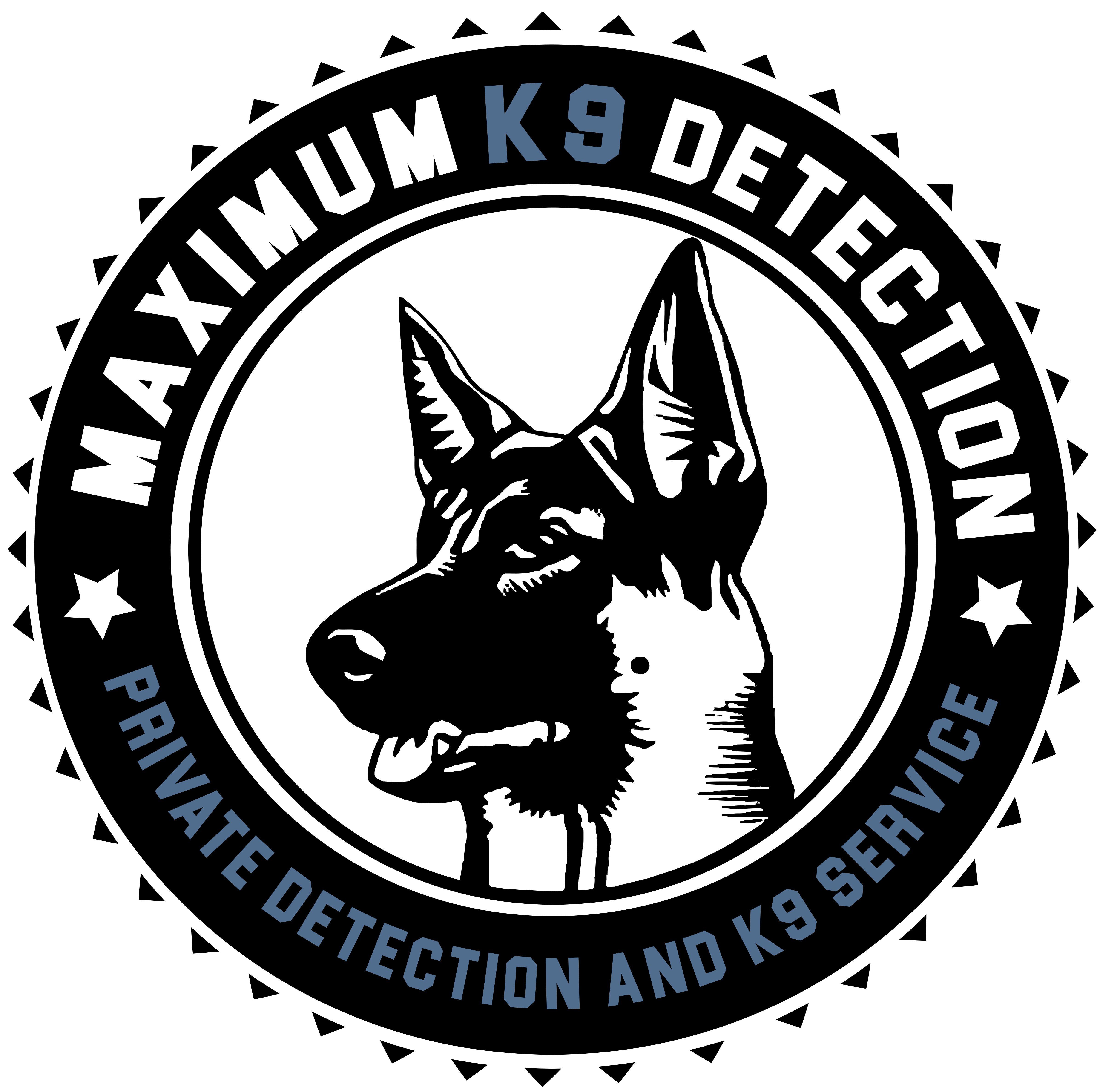 K-9 Logo - Maximum K9 Detection