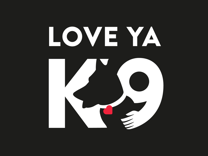 K-9 Logo - LOVE YA K9 Logo by Dean Pomfrett on Dribbble