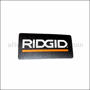 RIDGID Logo - Logo Label [940051028] for Ridgid Power Tool | eReplacement Parts