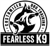 K9 Logo - Fearless K9 Dog Training – Aggressive Dog Training | Dog Training ...