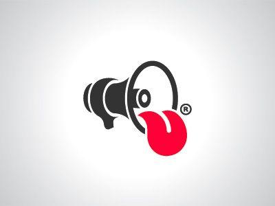 Tongue Logo - This is a visually interesting logo. I like how it appears to be a ...