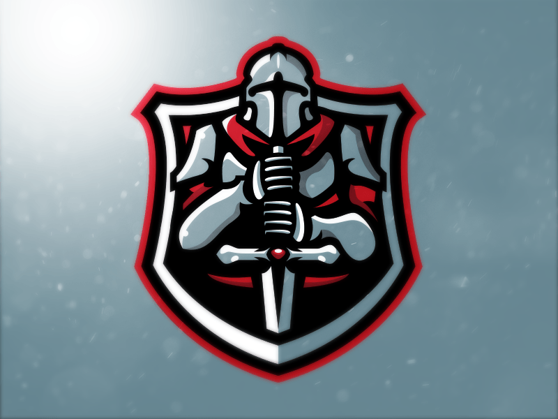 Knight Logo - Knight Mascot Logo (For Sale) by Matthew Doyle | Dribbble | Dribbble