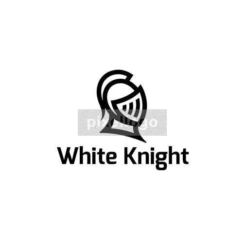 Knight Logo - White Knight Logo - Security Logo | Pixellogo