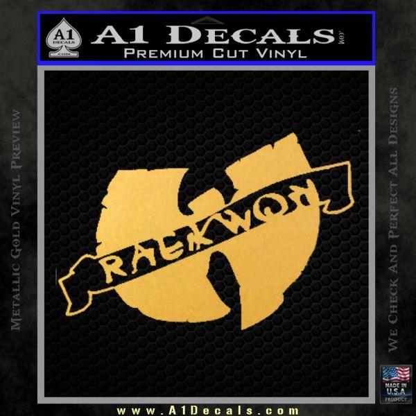 Raekwon Logo - Wu Tang Raekwon Decal Sticker » A1 Decals