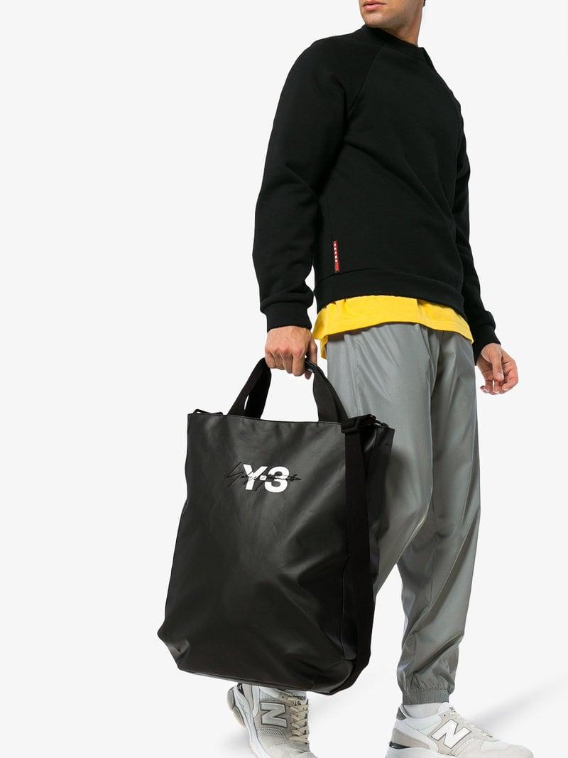 Y-3 Logo - Y-3 black logo tote bag | Browns