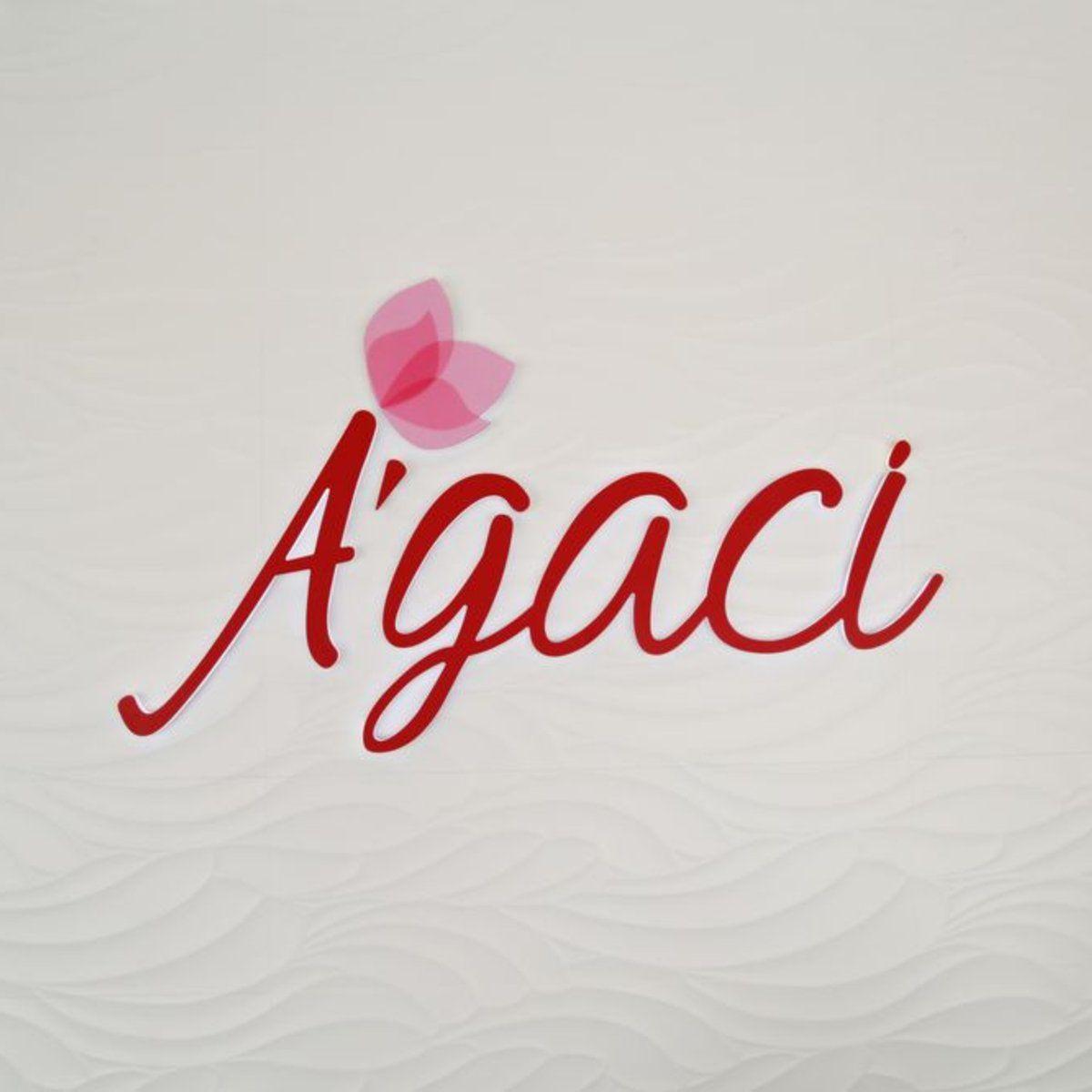 A'GACI Logo - A'gaci Nails