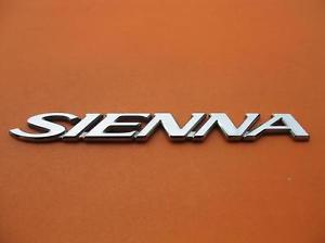 Sienna Logo - 07 08 09 10 TOYOTA 