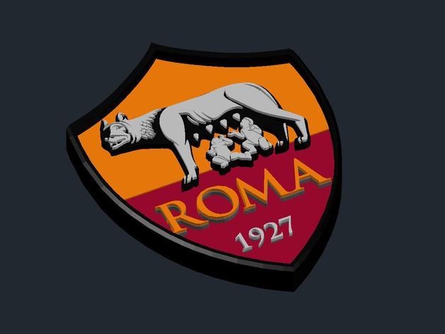 Roma Logo - AS Roma - Logo by CSD_Salzburg - Thingiverse