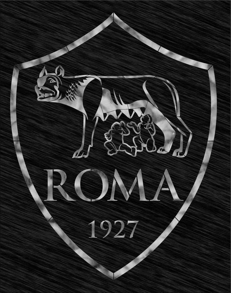 Roma Logo - Stencil As Roma logo Football Reusable Pattern Wall Art Sport