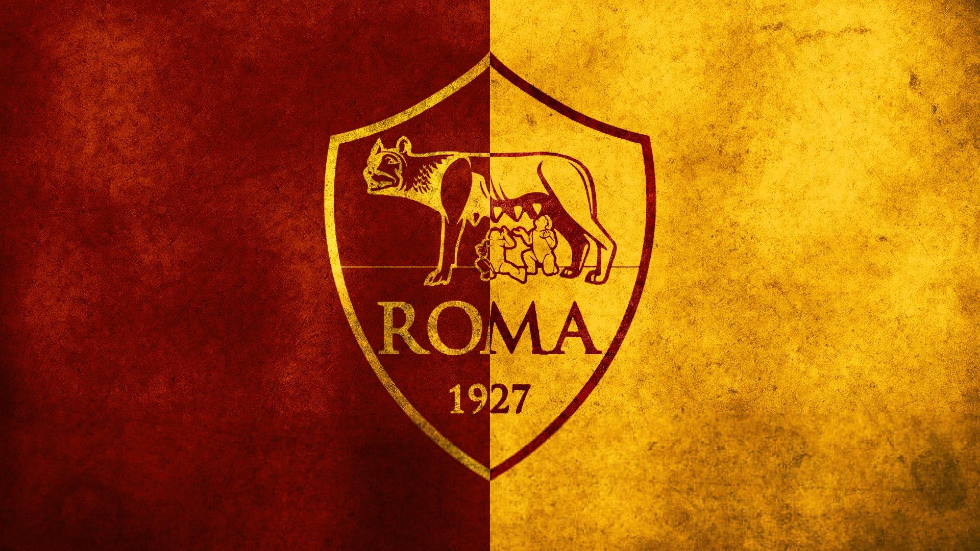 Roma Logo - As Roma Logo Wallpaper Free Download