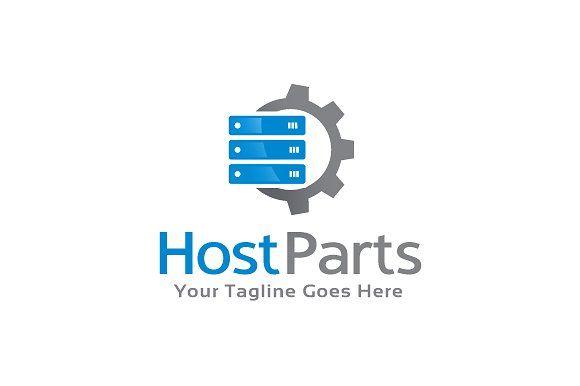 Host Logo - Hosting Logo Template Logo Templates Creative Market
