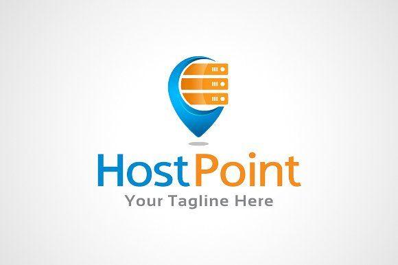 Host Logo - Host Point Logo ~ Logo Templates ~ Creative Market