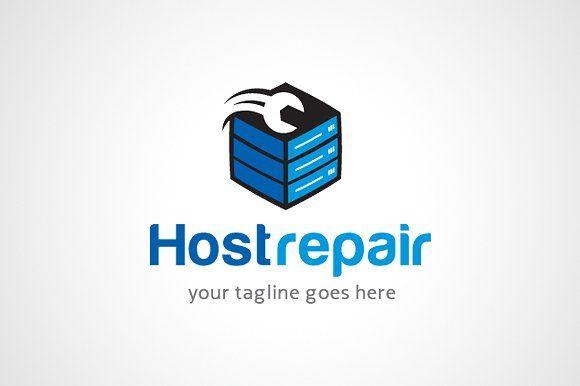 Host Logo - Host Repair Logo Design / icon ~ Logo Templates ~ Creative Market