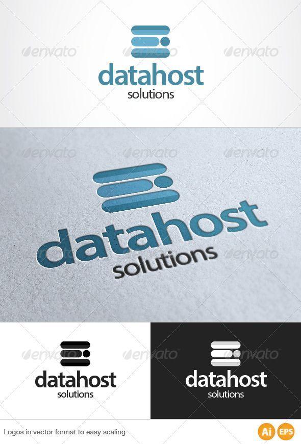 Host Logo - Data Host Logo. Fonts Logos Icons