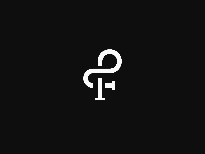 FP Logo - 40 Lovely Monogram Logo Designs | Logo Designs | Pinterest | Logo ...