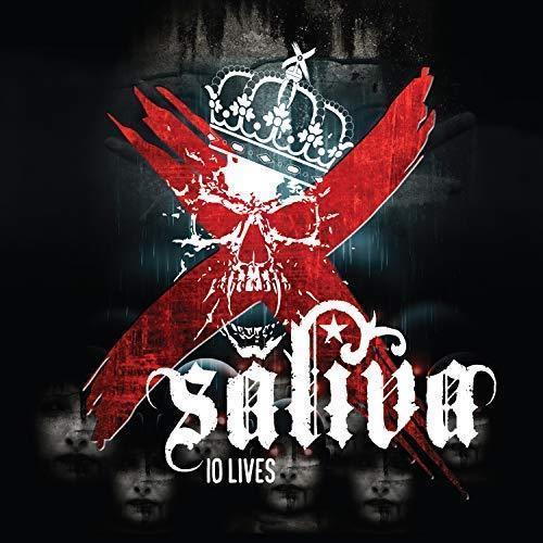 Saliva Logo - Lives by Saliva CD 2018 Megaforce Records Factory