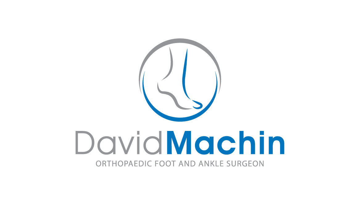Surgeon Logo - David Machin orthopaedic foot & ankle surgeon