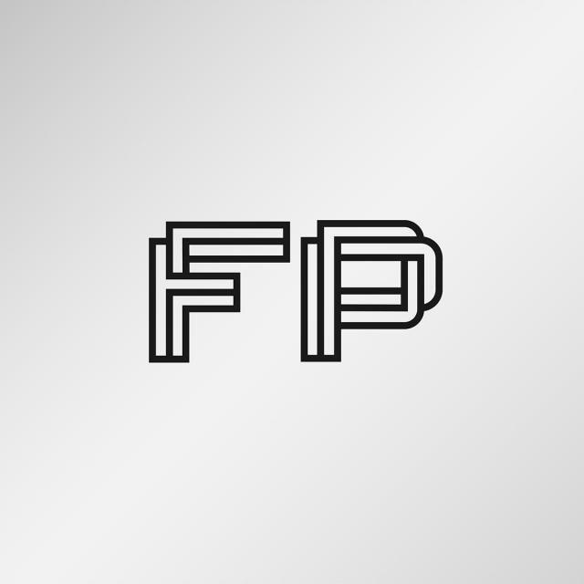 FP Logo - Initial Letter FP Logo Design Template for Free Download on Pngtree