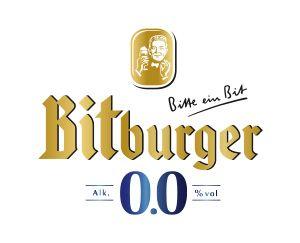 Bitburger Logo - Bitburger 0,0% - aktiv und alkoholfrei leben