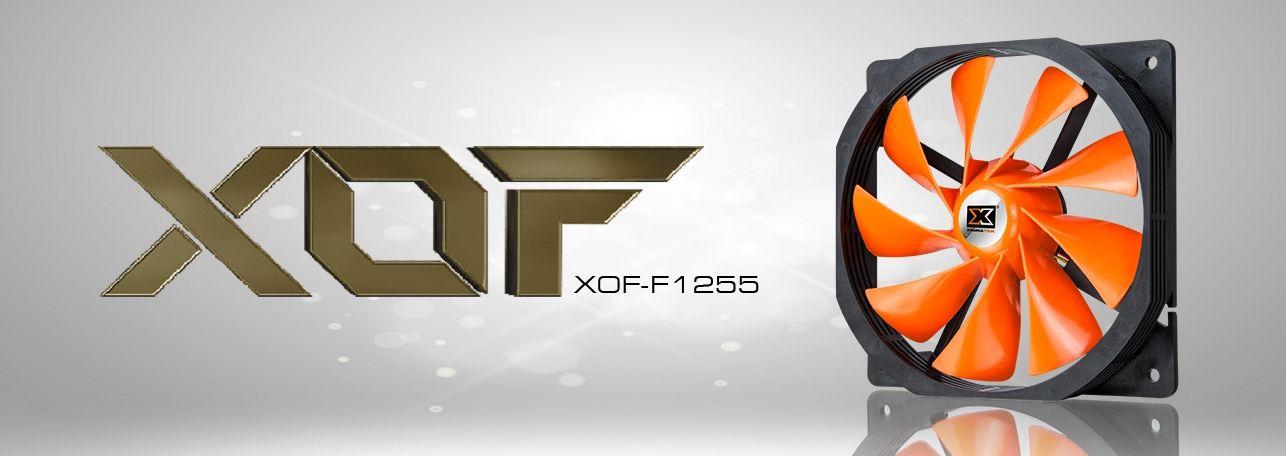 Xigmatek Logo - XIGMATEK XOF-F1255 (Orange Leaf)