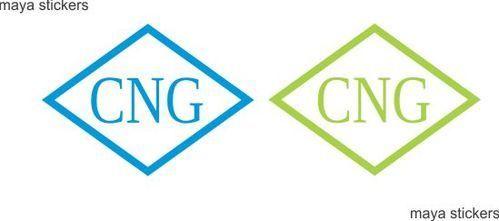 CNG Logo - CNG Logo Sticker at Rs 148 /piece | प्रतीक चिन्ह ...