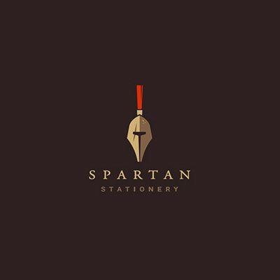 Stationery Logo - Spartan Stationery Logo | Logo Design Gallery Inspiration | LogoMix